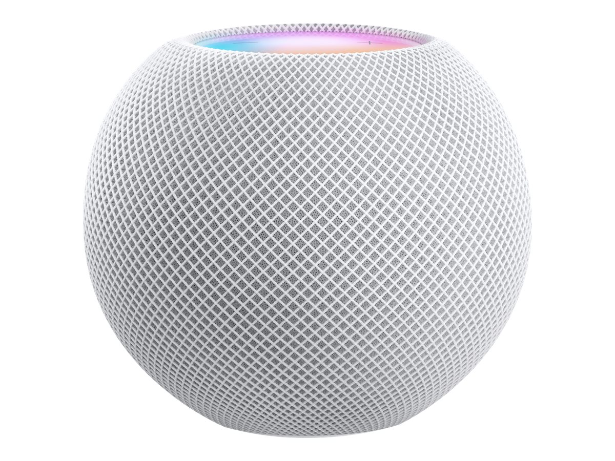 Apple HomePod mini - Haut-parleur intelligent - Wi-Fi, Bluetooth - Contrôlé par application - blanc - MY5H2F/A - Haut-parleurs intelligents