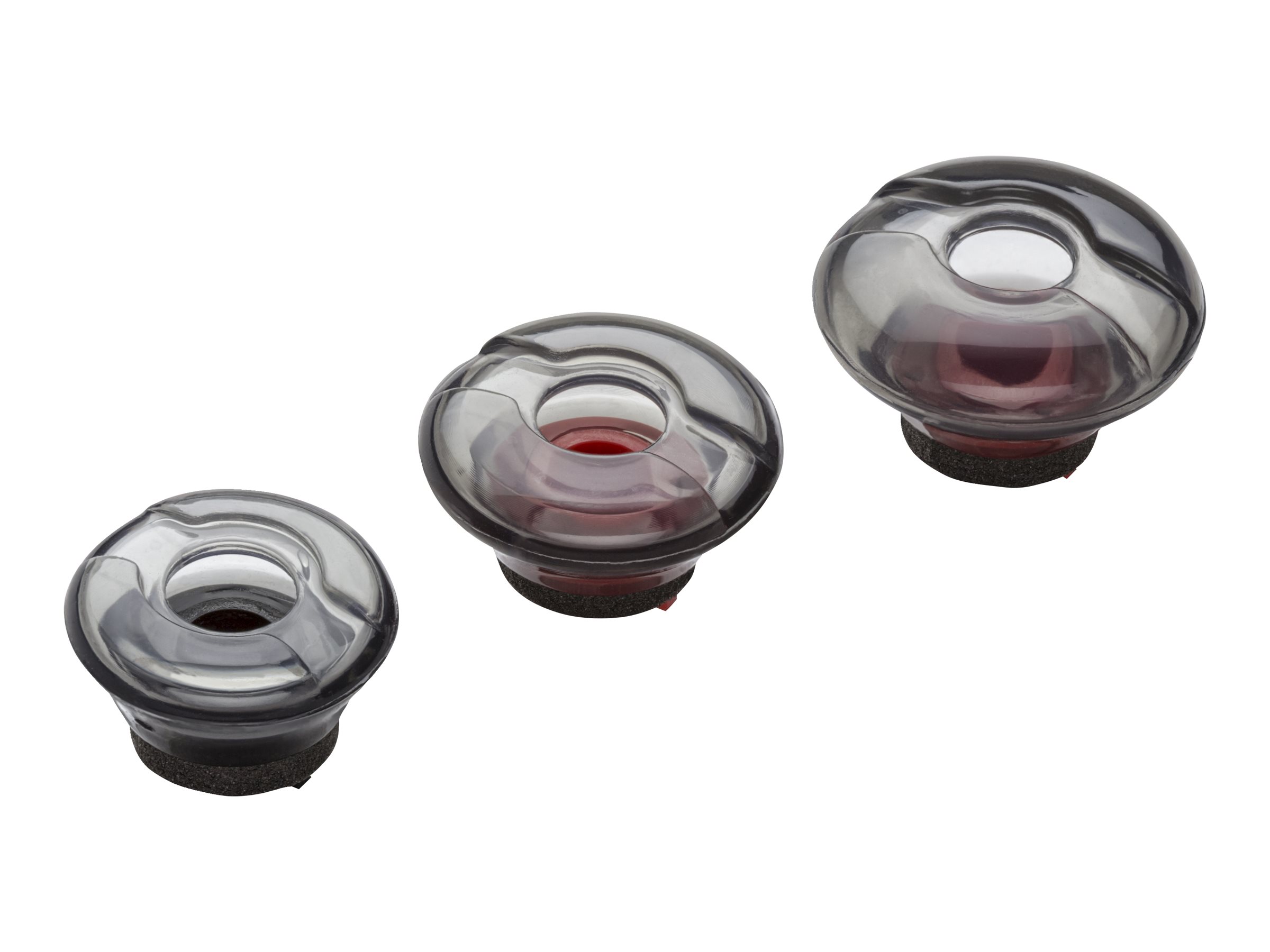 Poly - Kits d'embouts auriculaires pour casque - moyen (pack de 3) - 85Q22AA - Accessoires pour écouteurs