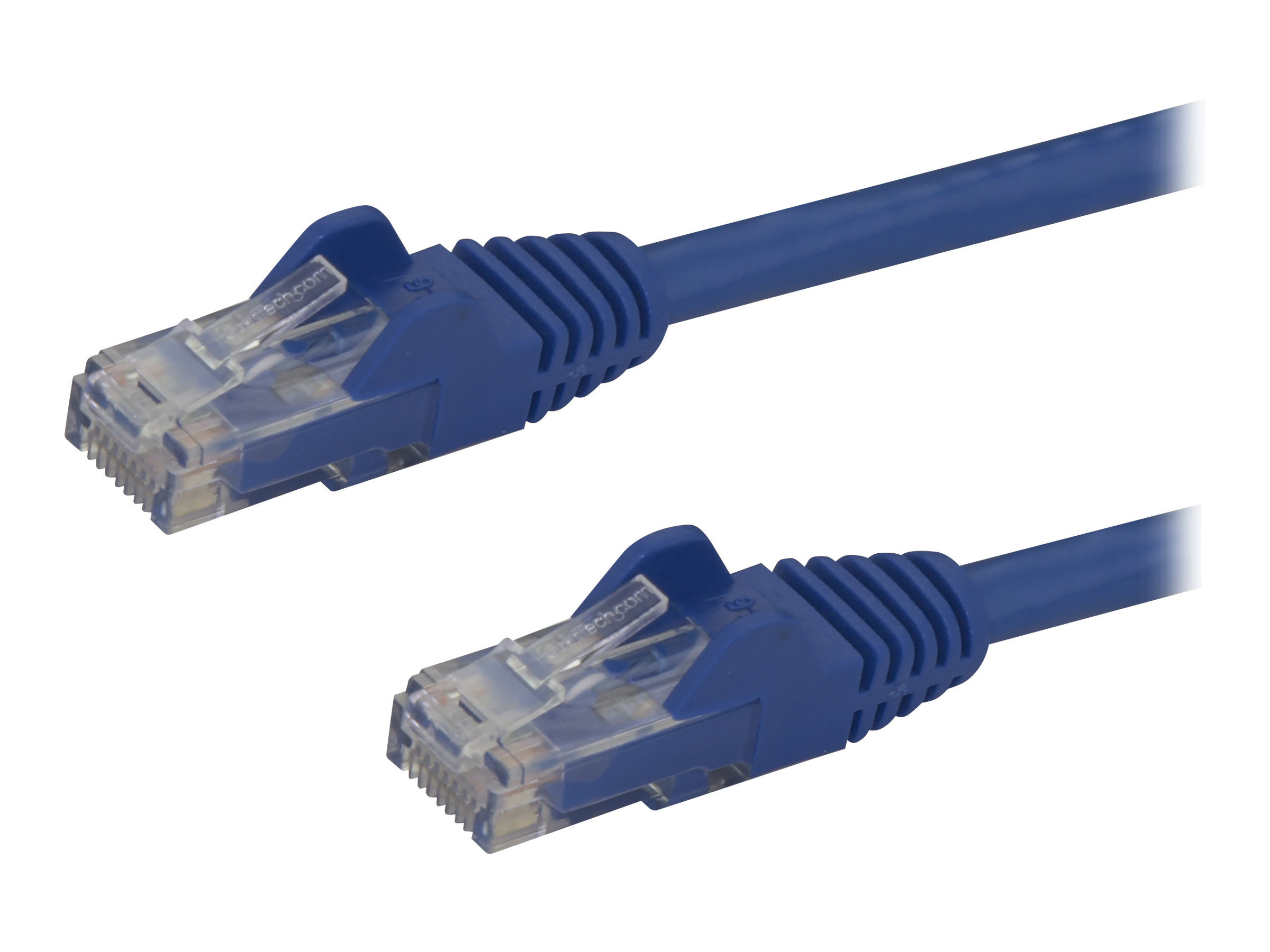 StarTech.com Câble réseau Cat6 Gigabit UTP sans crochet de 2m - Cordon Ethernet RJ45 anti-accroc - Câble patch Mâle / Mâle - Bleu - Cordon de raccordement - RJ-45 (M) pour RJ-45 (M) - 2 m - UTP - CAT 6 - moulé, sans crochet - bleu - N6PATC2MBL - Câbles à paire torsadée