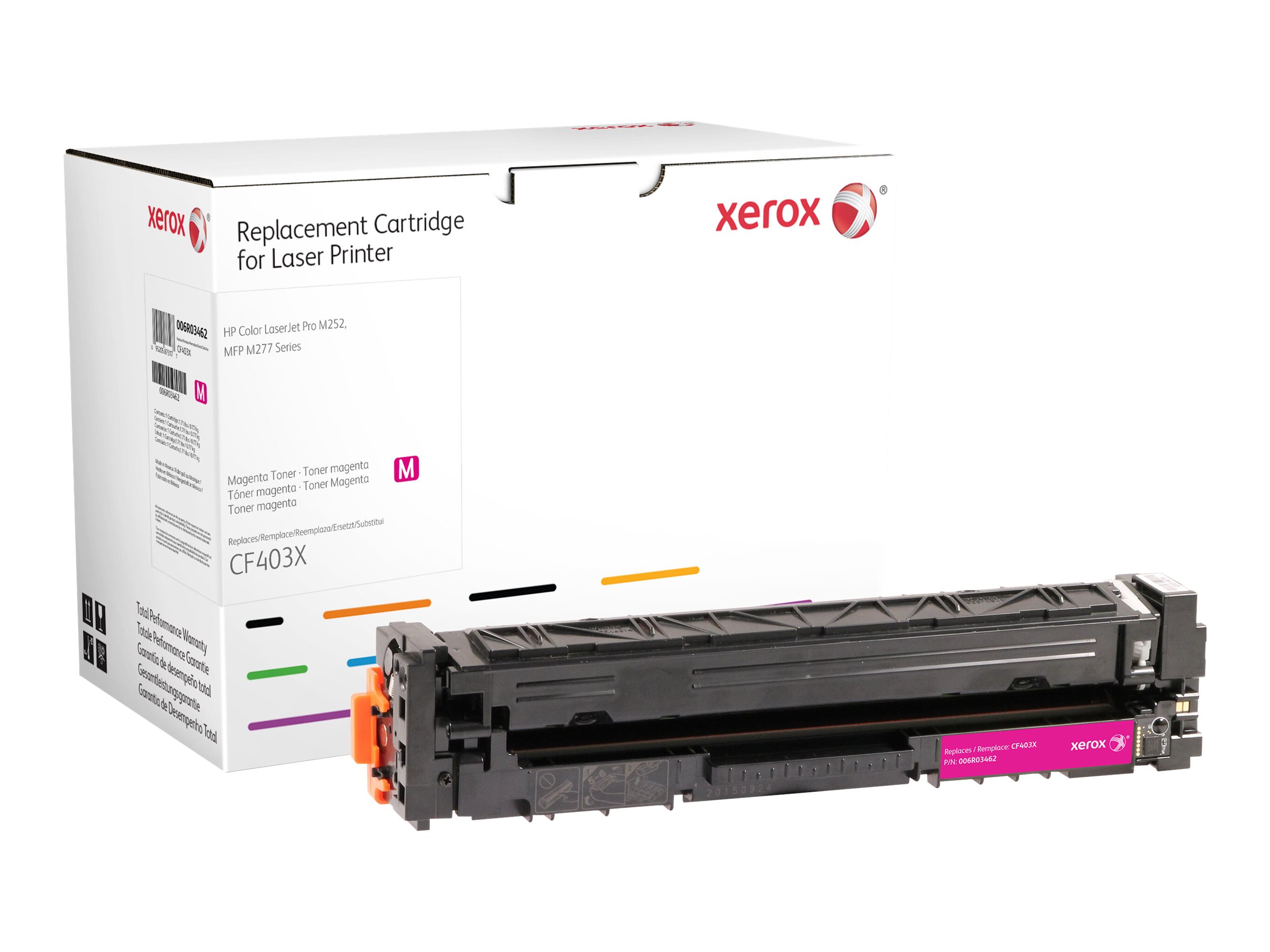 Xerox - Magenta - compatible - cartouche de toner (alternative pour : HP CF403X) - pour HP Color LaserJet Pro M252dn, M252dw, M252n, MFP M274n, MFP M277c6, MFP M277dw, MFP M277n - 006R03462 - Cartouches de toner