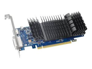 ASUS GT1030-SL-2G-BRK - Carte graphique - GF GT 1030 - 2 Go GDDR5 - PCIe 3.0 profil bas - DVI, HDMI - san ventilateur - 90YV0AT0-M0NA00 - Adaptateurs vidéo grand public
