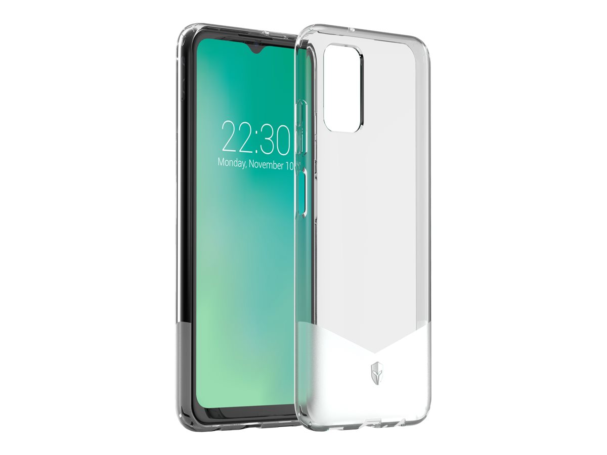 Force Case - Coque de protection pour téléphone portable - antibactérien - polyuréthanne thermoplastique (TPU) - transparent - pour Samsung Galaxy A03s - FCPUREGA03ST - Coques et étuis pour téléphone portable