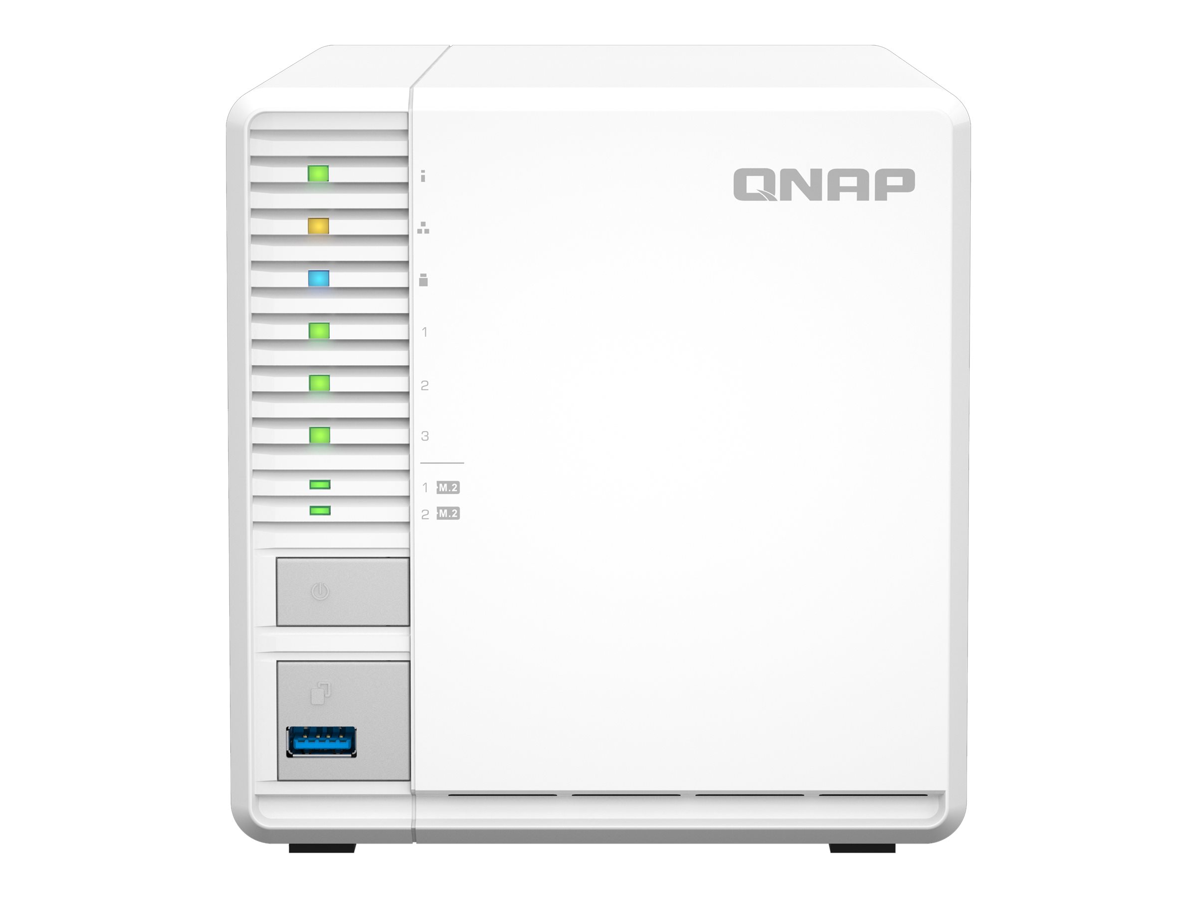 QNAP TS-364 - Serveur NAS - 3 Baies - RAID 5 - RAM 4 Go - 2.5 Gigabit Ethernet - iSCSI support - TS-364-4G - NAS
