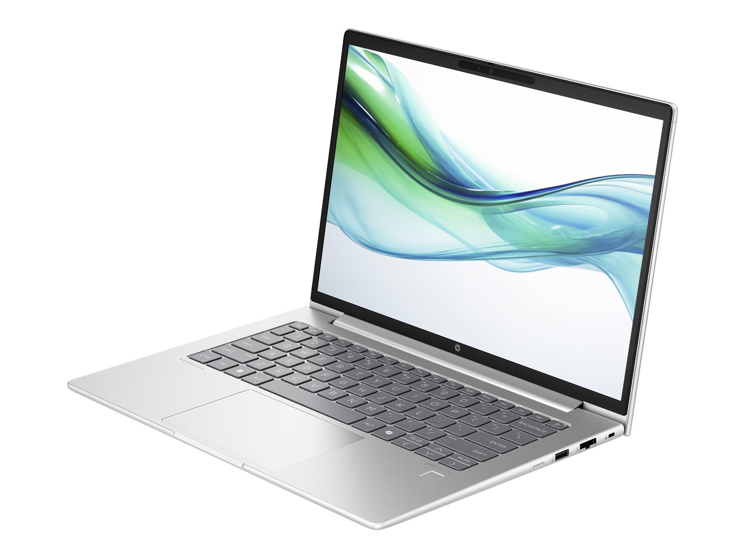 HP ProBook 445 G11 Notebook - AMD Ryzen 5 - 7535U / jusqu'à 4.55 GHz - Win 11 Pro - Radeon 660M - 16 Go RAM - 512 Go SSD NVMe - 14" IPS 1920 x 1200 - Ethernet, Fast Ethernet, Gigabit Ethernet, IEEE 802.11b, IEEE 802.11a, IEEE 802.11g, IEEE 802.11n, IEEE 802.11ac, IEEE 802.11ax (Wi-Fi 6E), Bluetooth 5.3 - Wi-Fi 6E, Bluetooth - argent de brochet - clavier : Français - avec HP Carbon Neutral Computing Services - Laptop Doorstep Service - 9Y7F8ET#ABF - Ordinateurs portables