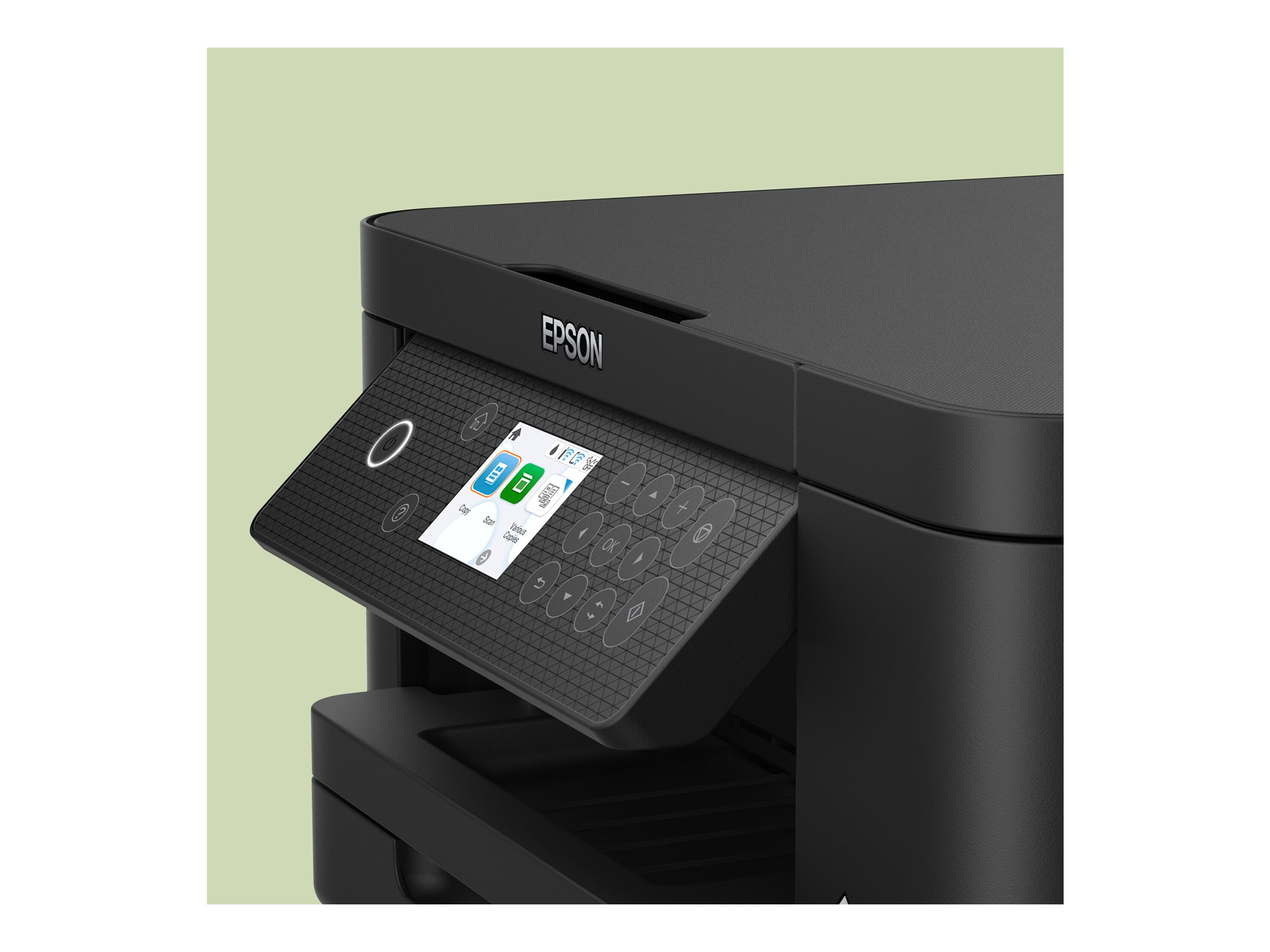 Epson Expression Home XP-5200 - Imprimante multifonctions - couleur - jet d'encre - A4/Legal (support) - jusqu'à 14 ppm (impression) - 150 feuilles - USB, Wi-Fi(n) - noir - C11CK61403 - Imprimantes multifonctions