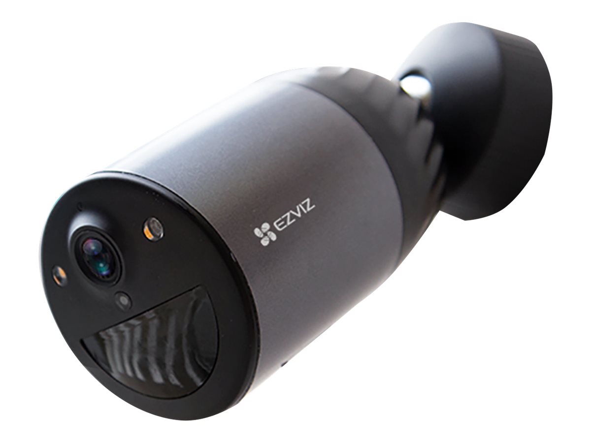 EZVIZ eLife BC1C - Caméra de surveillance réseau - puce - anti-poussière / étanche - couleur (Jour et nuit) - 4 MP - 2560 x 1440 - 2K+ - montage M12 - Focale fixe - audio - sans fil - Wi-Fi - H.264, H.265 - CC 5 V - CS-BC1C-A0-2C4WPBDL - Caméras de sécurité