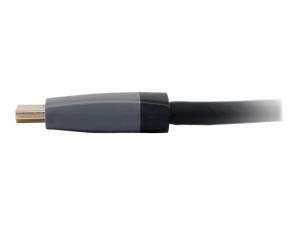 C2G 3ft 4K HDMI Cable with Ethernet - High Speed - In-Wall CL-2 Rated - M/M - Câble HDMI avec Ethernet - HDMI mâle pour HDMI mâle - 91.4 cm - blindé - noir - support 4K - 50625 - Accessoires pour systèmes audio domestiques