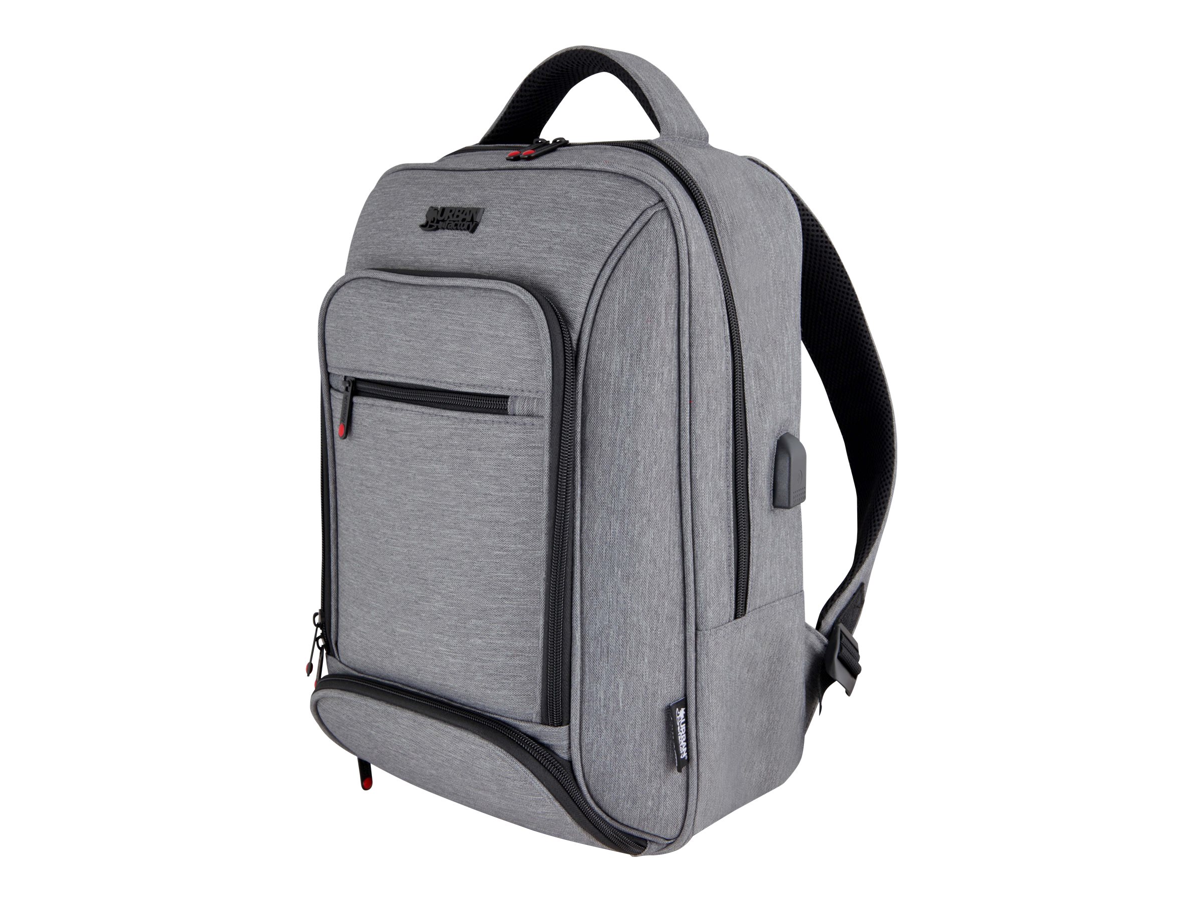 Urban Factory Mixee Edition Backpack 15.6" Grey - Sac à dos pour ordinateur portable - 15.6" - gris, noir - MCE15UF - Sacoches pour ordinateur portable