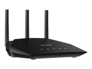 NETGEAR RAX10 - Routeur sans fil commutateur 4 ports - 1GbE - Wi-Fi 6 - Bi-bande - RAX10-100EUS - Routeurs sans fil