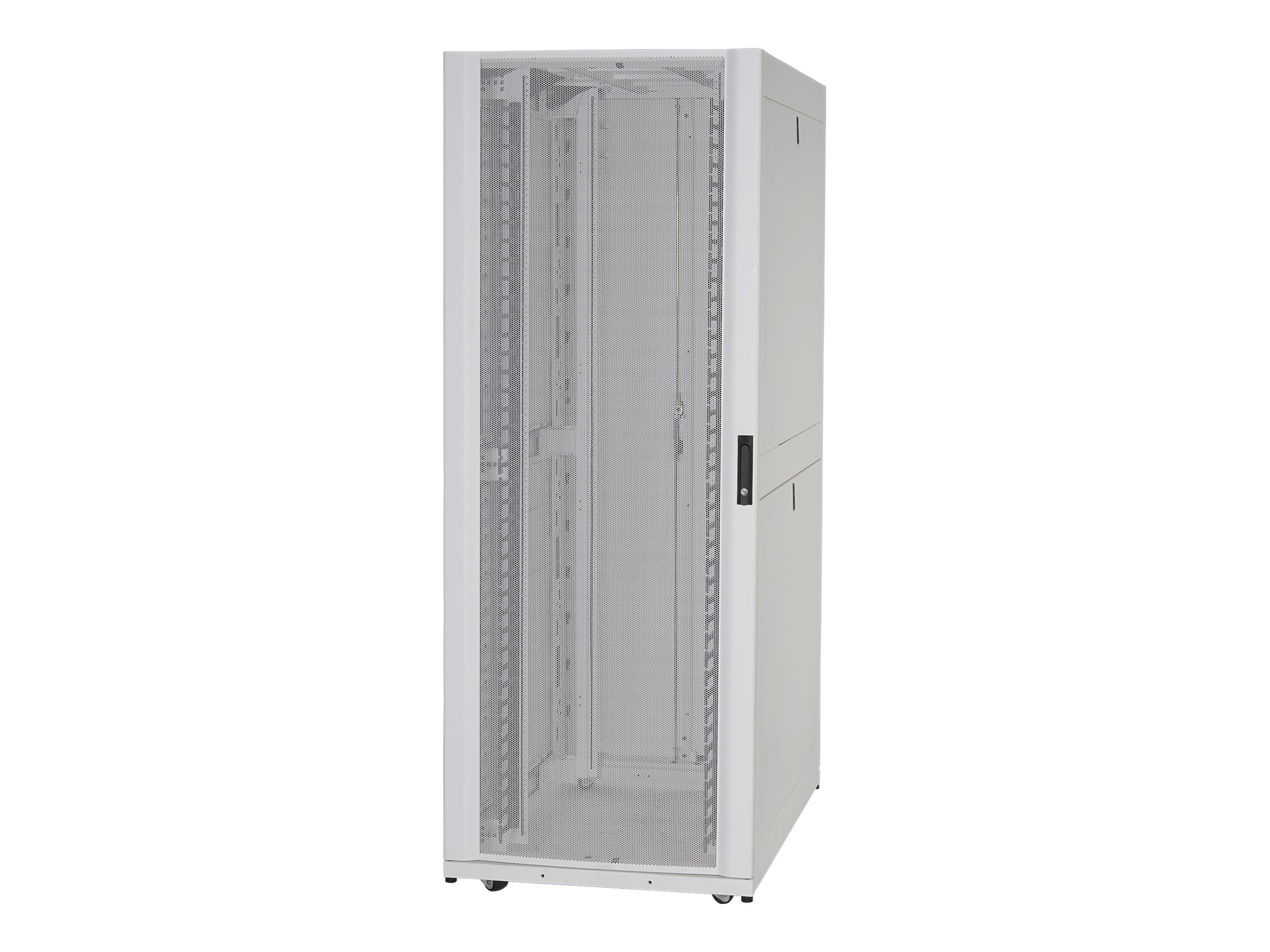 APC NetShelter SX Networking Enclosure with Sides - Rack armoire - gris, RAL 7035 - 42U - 19" - AR3340G - Accessoires pour serveur