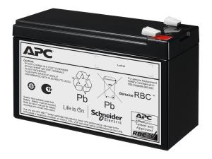 Cartouche de batterie de rechange APC #176 - Batterie d'onduleur - 6 x batterie - Acide de plomb - 7 Ah - noir - APCRBC176 - Batteries UPS