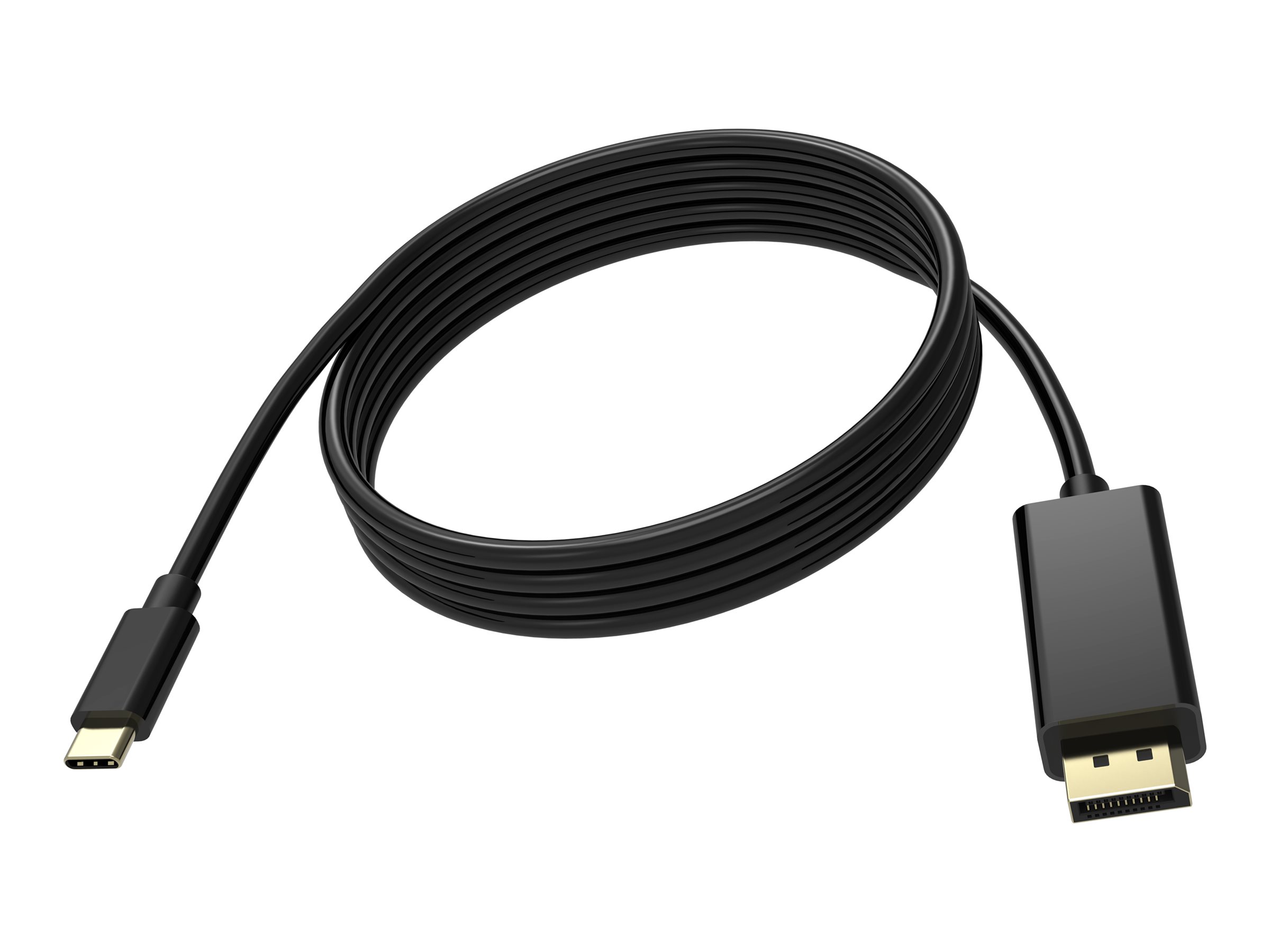 Vision - Câble adaptateur - 24 pin USB-C (M) pour DisplayPort (M) - USB 3.1/ USB 3.2 - 2 m - support pour 8K60Hz - noir - TC 2MUSBCDP8K/BL - Câbles vidéo