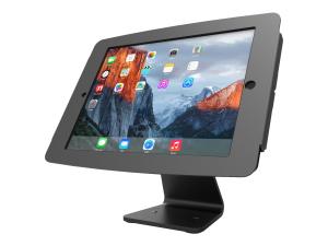 Compulocks Space 360 iPad 12.9" Counter Top Kiosk Black - Boîtier - Anti-vol - pour tablette - verrouillable - aluminium de haute qualité - noir - pour Apple 12.9-inch iPad Pro (1ère génération, 2e génération) - 303B290SENB - Accessoires pour ordinateur portable et tablette