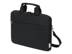 DICOTA BASE XX Slim - Sacoche pour ordinateur portable - 13" - 14.1" - noir - D31800 - Sacoches pour ordinateur portable
