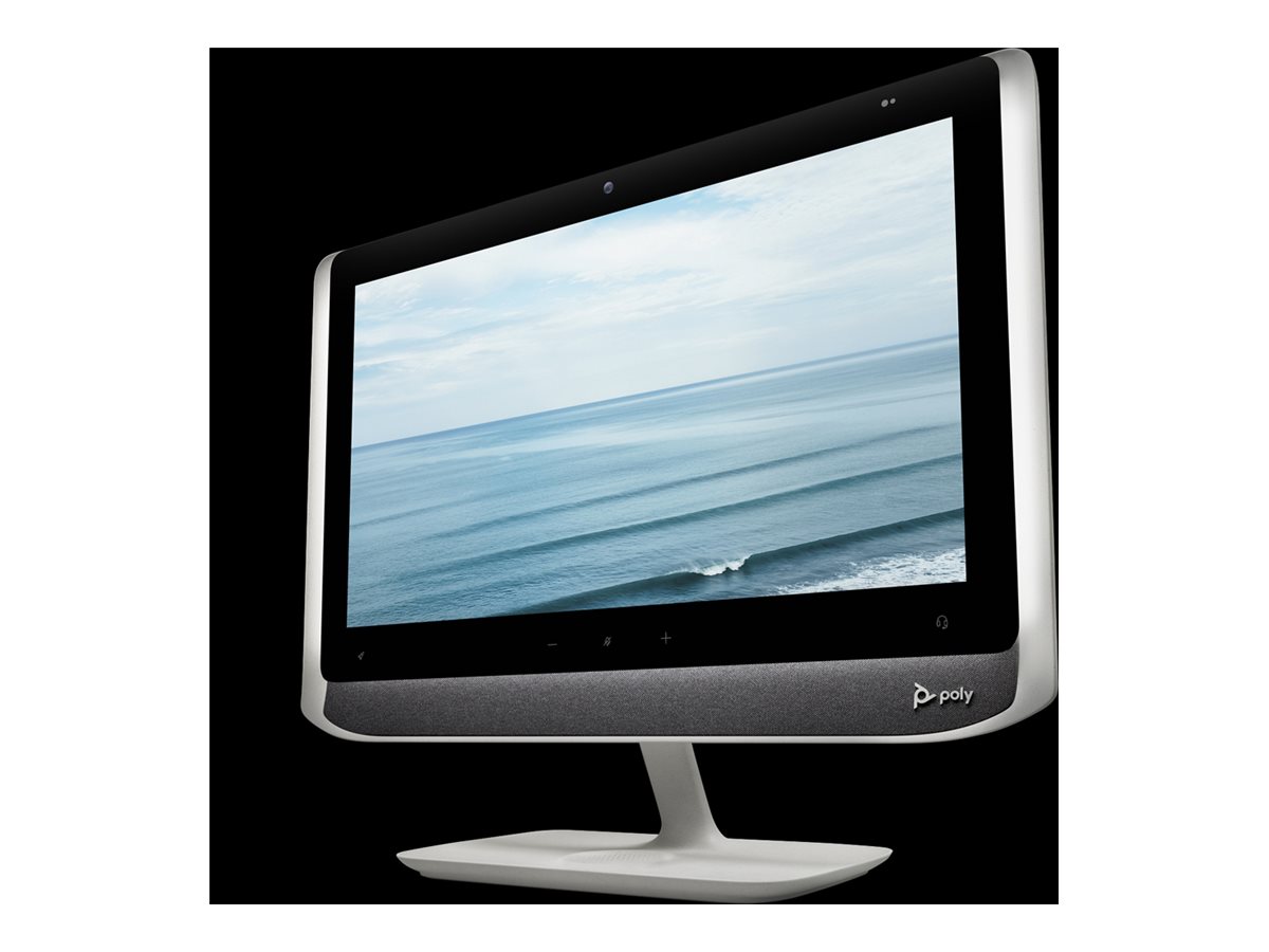 Poly Studio P21 - Écran LED - 21.5" - 1920 x 1080 Full HD (1080p) - 250 cd/m² - 1000:1 - USB - haut-parleurs - 760Q9AA#ABU - Écrans d'ordinateur