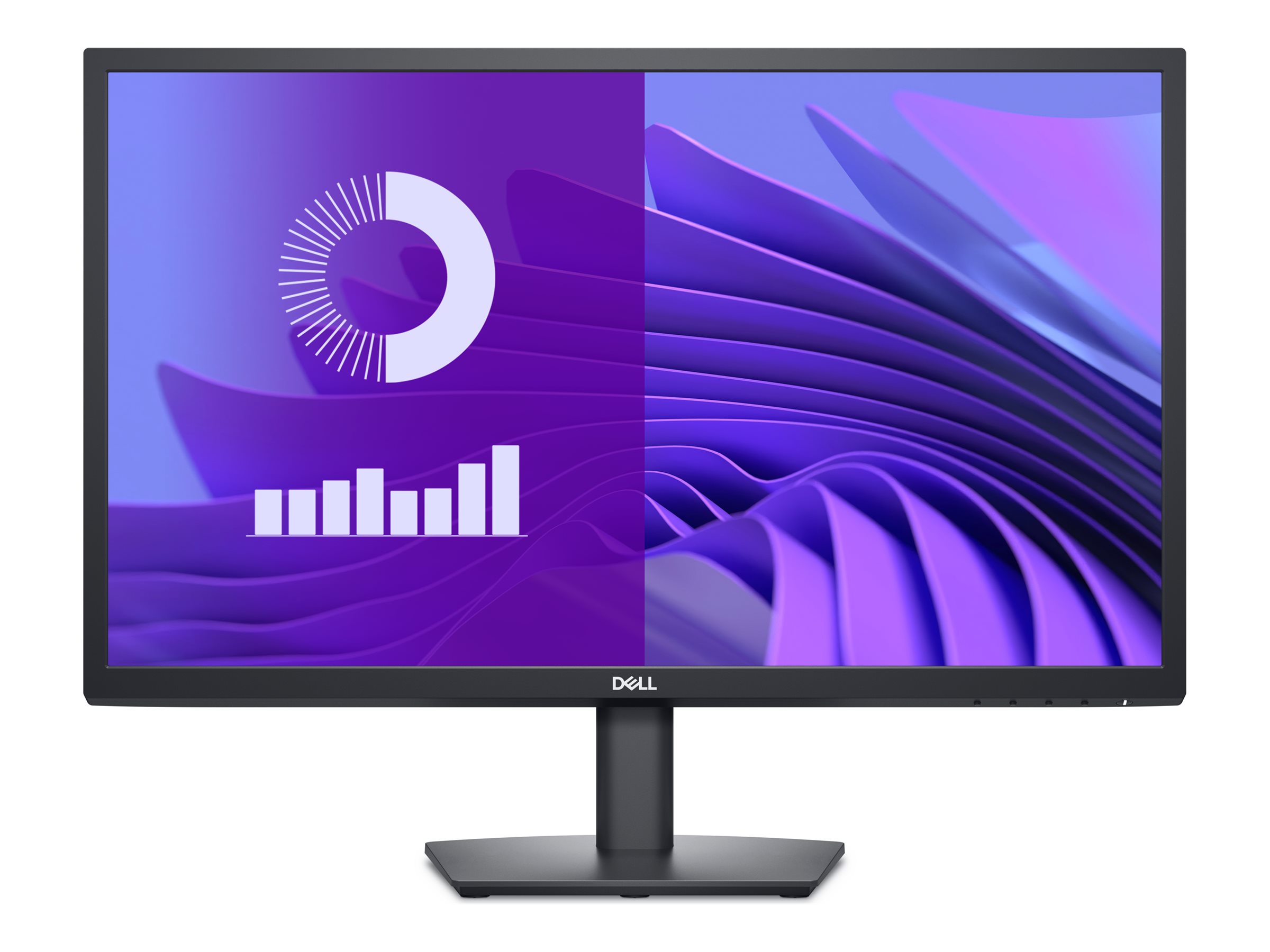 Dell E2425H - Écran LED - 24" (23.81" visualisable) - 1920 x 1080 Full HD (1080p) @ 75 Hz - VA - 250 cd/m² - 3000:1 - 5 ms - VGA, DisplayPort - BTO - avec 3 ans de service d'échange avancé et garantie matérielle limitée - DELL-E2425H - Écrans d'ordinateur