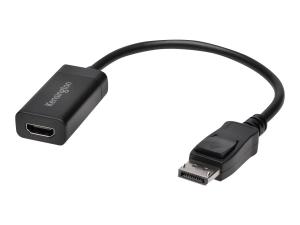Kensington VP4000 4K Video Adapter - Adaptateur vidéo - DisplayPort mâle pour HDMI femelle - K33984WW - Accessoires pour téléviseurs