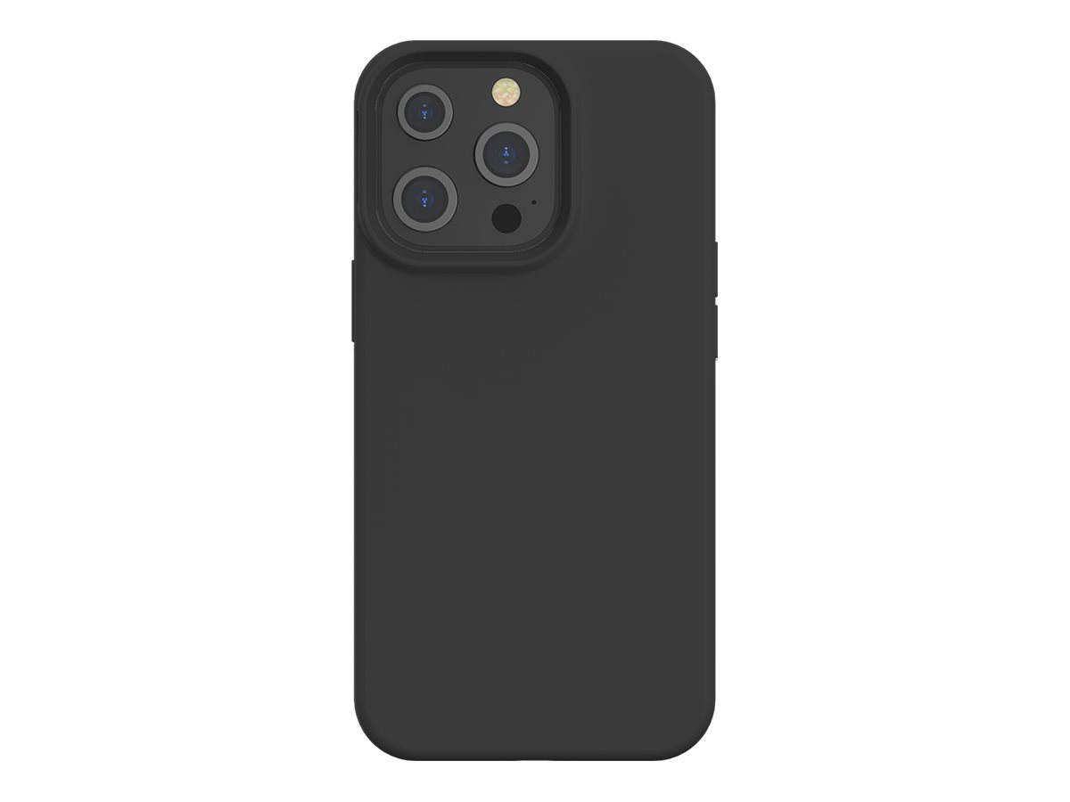 BIGBEN Connected Hard Case - Coque de protection pour téléphone portable - silicone doux au toucher - noir - pour Apple iPhone 13 Pro Max - COVSOFTIP1367B - Coques et étuis pour téléphone portable