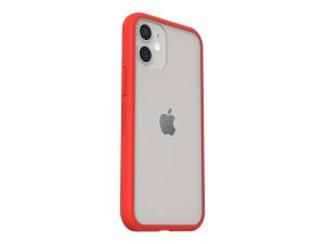 OtterBox React Series - Coque de protection pour téléphone portable - compatibilité avec MagSafe - rouge power - pour Apple iPhone 12 mini - 77-81058 - Coques et étuis pour téléphone portable