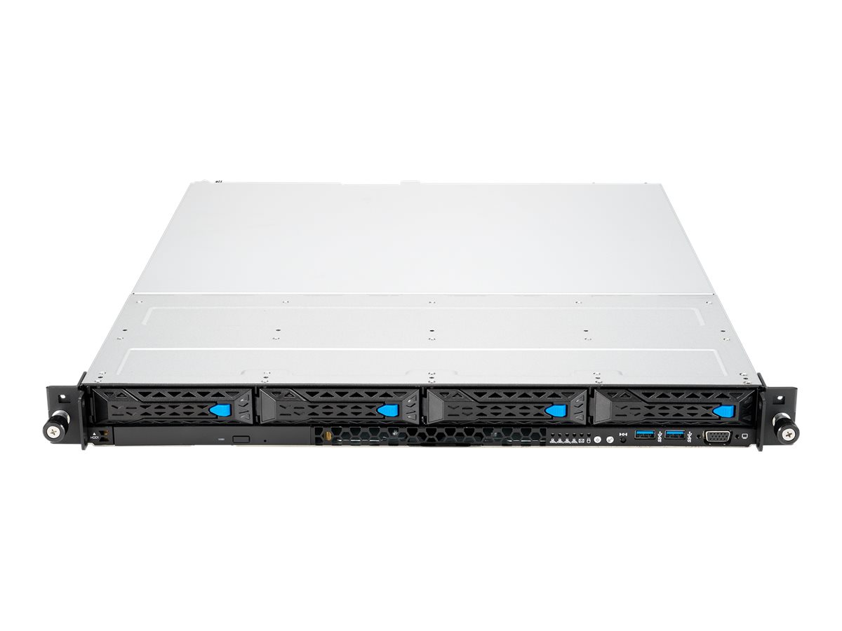 ASUS RS300-E11-RS4 - Serveur - Montable sur rack 1U - 1 voie - pas de processeur jusqu'à - RAM 0 Go - SAS/PCI Express - hot-swap 3.5" baie(s) - aucun disque dur - AST2600 - Gigabit Ethernet - Aucun SE fourni - moniteur : aucun - 90SF01Y1-M000E0 - Serveurs rack