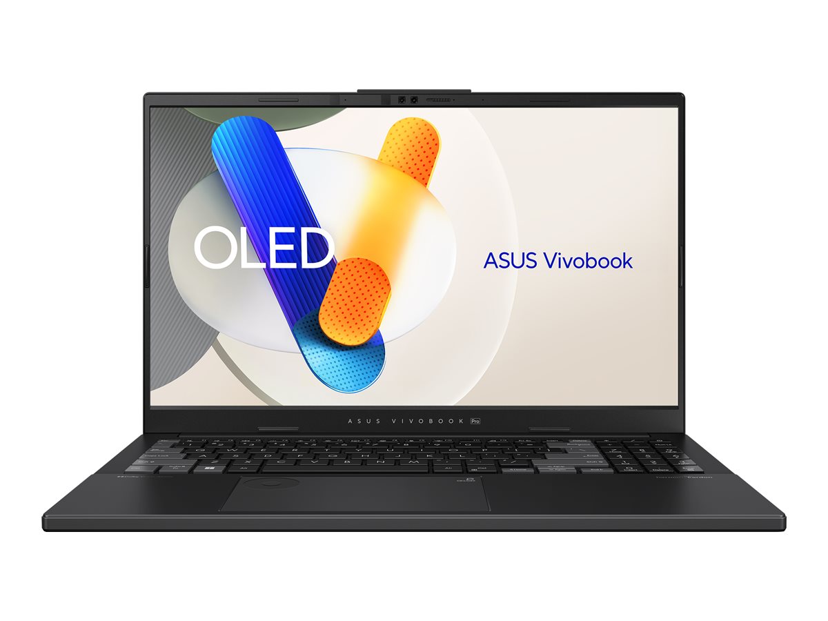 ASUS VivoBook Pro 15 OLED N6506MV-MA045X - Intel Core Ultra 9 - 185H / jusqu'à 5.1 GHz - Win 11 Pro - GeForce RTX 4060 - 24 Go RAM - 1 To SSD NVMe - 15.6" OLED 2880 x 1620 (3K) @ 120 Hz - Gigabit Ethernet - Wi-Fi 6E, Bluetooth - earl gray - clavier : AZERTY - 90NB12Y3-M006A0 - Ordinateurs portables