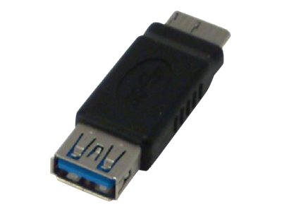 MCL - Adaptateur USB - Micro-USB de type B (M) pour USB type A (F) - USB 3.0 OTG - 9 cm - USB3-AF/AHBMO - Câbles USB