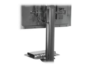 Peerless SmartMount Universal Flat Panel TV Cart SR560M - Chariot - pour écran plat - noir - Taille d'écran : 32"-75" - Interface de montage : 600 x 400 mm - SR560M - Chariots