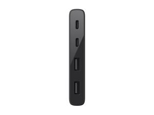 Belkin USB-C 4-Port Mini Hub - Concentrateur (hub) - 4 x SuperSpeed USB 3.0 - de bureau - F4U090BTBLK - Concentrateurs USB