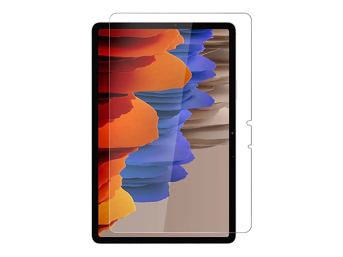 DLH - Protection d'écran pour tablette - verre - pour Samsung Galaxy Tab S7, Tab S8 - DY-PE4295 - Accessoires pour ordinateur portable et tablette