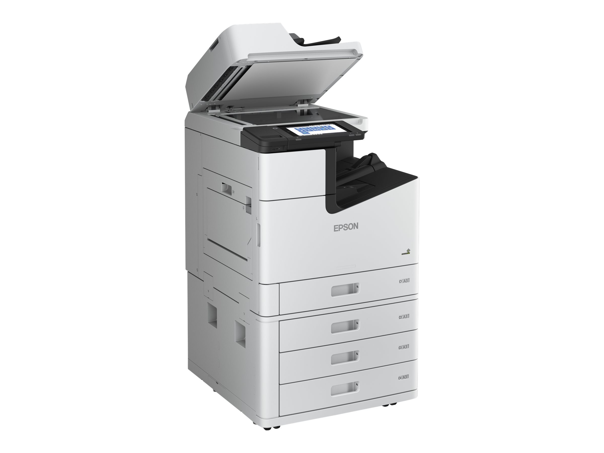 Epson WorkForce Enterprise WF-C20750 D4TW - Imprimante multifonctions - couleur - jet d'encre - A3 (297 x 420 mm), Ledger (279 x 432 mm) (original) - A3/Ledger (support) - jusqu'à 75 ppm (copie) - jusqu'à 75 ppm (impression) - 2350 feuilles - 33.6 Kbits/s - Gigabit LAN, Wi-Fi(n), NFC, USB 3.0, hôte USB 2.0 - C11CH87401 - Imprimantes multifonctions