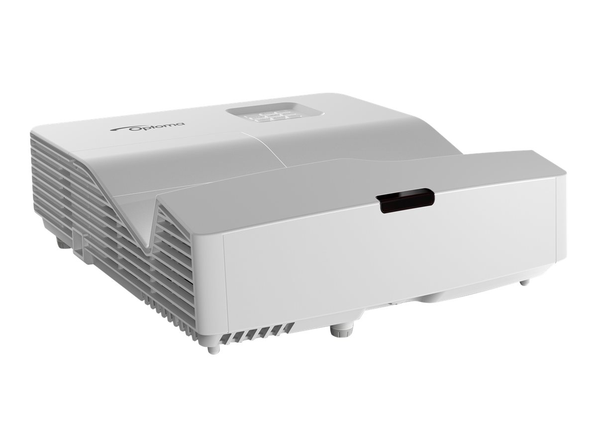 Optoma W340UST - Projecteur DLP - 3D - 4000 lumens - WXGA (1280 x 800) - 16:10 - 720p - objectif fixe à ultra courte focale - LAN - E1P1A1FWE1Z2 - Projecteurs numériques
