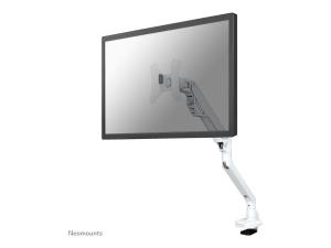 Neomounts FPMA-D750 - Kit de montage - pleine action - pour Écran LCD - blanc - Taille d'écran : 10"-32" - pinces montables, oeillet, montrable sur bureau - FPMA-D750WHITE - Montages pour TV et moniteur