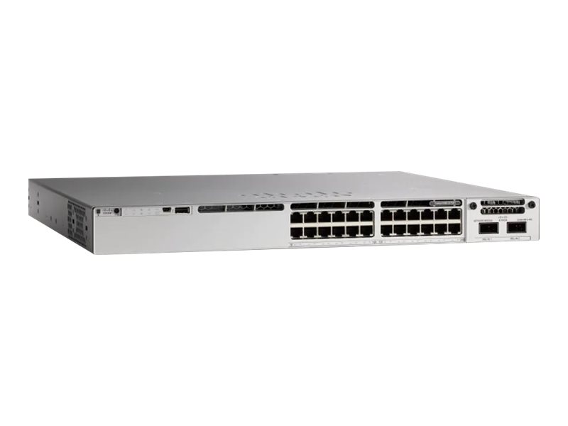 Cisco Catalyst 9300 - Network Advantage - commutateur - C3 - Géré - 24 x 10/100/1000 (PoE+) - Montable sur rack - PoE+ (445 W) - C9300-24P-A - Concentrateurs et commutateurs gigabit
