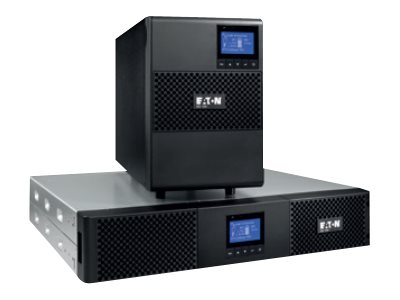 Eaton 9SX 9SX1500IR - Onduleur (rack-montable) - CA 200/208/220/230/240 V - 1350 Watt - 1500 VA - RS-232, USB - connecteurs de sortie : 6 - PFC - 2U - 19" - 9SX1500IR - UPS montables sur rack