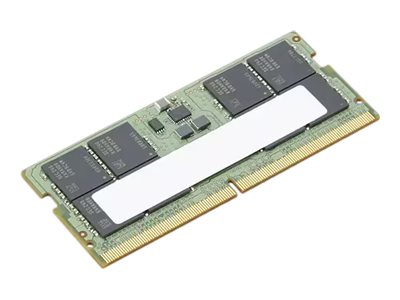 Lenovo ThinkPad - DDR5 - module - 32 Go - SO DIMM 262 broches - 5600 MHz / PC5-44800 - vert - 4X71M23188 - Mémoire pour ordinateur portable