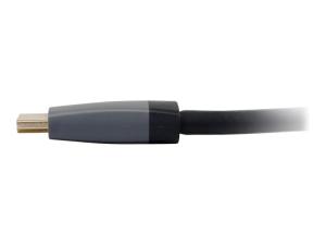 C2G 1.5m (5ft) HDMI Cable with Ethernet - High Speed CL2 In-Wall Rated - Câble HDMI avec Ethernet - HDMI mâle pour HDMI mâle - 1.5 m - blindé - noir - 42521 - Câbles HDMI