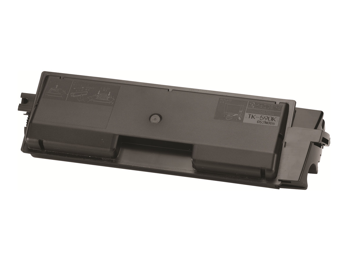 Kyocera TK 590K - Noir - original - kit toner - pour Kyocera FS-C2026, FS-C2126; ECOSYS M6023, M6026, M6526, P6026; FS-C5250 - 1T02KV0NL0 - Autres consommables et kits d'entretien pour imprimante