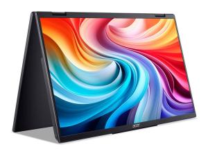 Acer PD163Qsmiuux - PD3 Series - écran LED - 16" (15.6" visualisable) - portable - 1920 x 1080 Full HD (1080p) @ 60 Hz - IPS - 250 cd/m² - 800:1 - 8 ms - Mini HDMI, 2xUSB-C - haut-parleurs - argent - UM.ZP3EE.008 - Écrans d'ordinateur