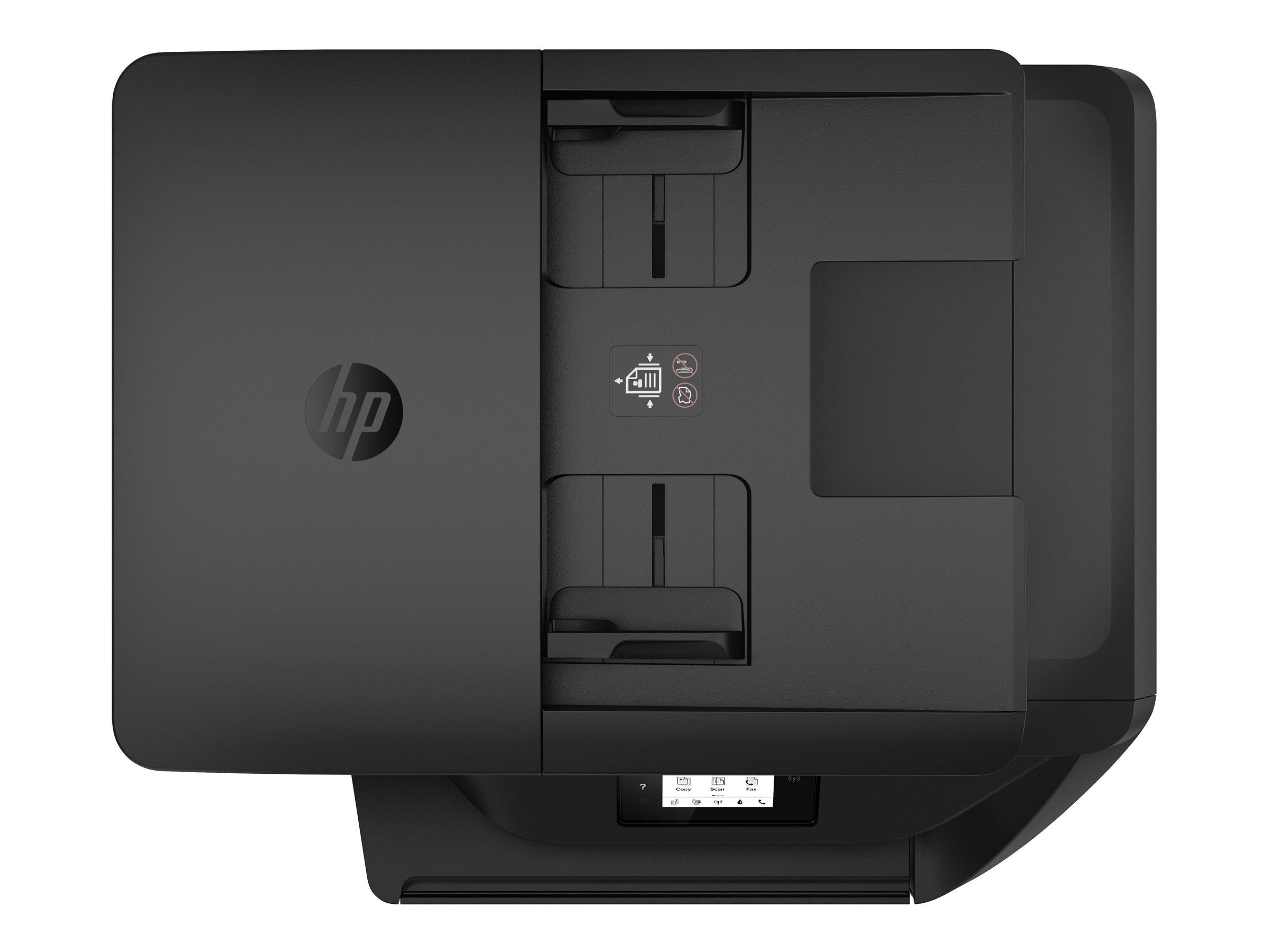 HP Officejet 6950 All-in-One - Imprimante multifonctions - couleur - jet d'encre - Legal (216 x 356 mm)/A4 (210 x 297 mm) (original) - A4/Legal (support) - jusqu'à 11 ppm (copie) - jusqu'à 16 ppm (impression) - 225 feuilles - 33.6 Kbits/s - USB 2.0, Wi-Fi(n) - Compatibilité HP Instant Ink - P4C85A#BHC - Imprimantes multifonctions