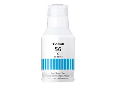 Canon GI 56 C - Cyan - original - recharge d'encre - pour MAXIFY GX5050, GX6050, GX6550, GX7050 - 4430C001 - Réservoirs d'encre