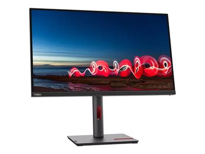 Lenovo ThinkVision T27i-30 - Écran LED - 27" - 1920 x 1080 Full HD (1080p) @ 60 Hz - IPS - 300 cd/m² - 1000:1 - 4 ms - HDMI, VGA, DisplayPort - noir - 63A4MAT1EU - Écrans d'ordinateur