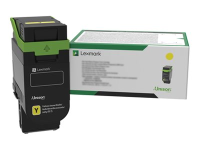 Lexmark - Jaune - original - boîte - cartouche de toner LCCP, LRP - pour Lexmark CS531dw, CX532adwe - 75M2HY0 - Cartouches de toner Lexmark