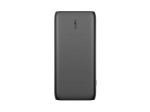 Belkin BOOST CHARGE - Banque d'alimentation - 26000 mAh - 32 Watt - PD, Fast Charge - 4 connecteurs de sortie (24 pin USB-C, USB) - sur le câble : USB-C - BPB016BTBK - Batteries et adaptateurs d'alimentation pour téléphone cellulaire