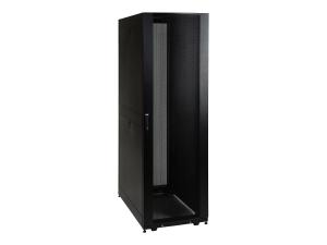Tripp Lite 48U Rack Enclosure Server Cabinet Doors & Sides 3000lb Capacity - Rack armoire - noir - 48U - 19" - SR48UB - Accessoires pour serveur