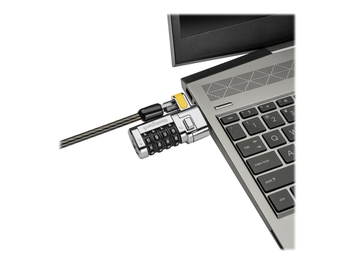 Kensington ClickSafe Universal Combination Laptop Lock - Câble de sécurité - 1.8 m - K68105EU - Accessoires pour ordinateur portable et tablette
