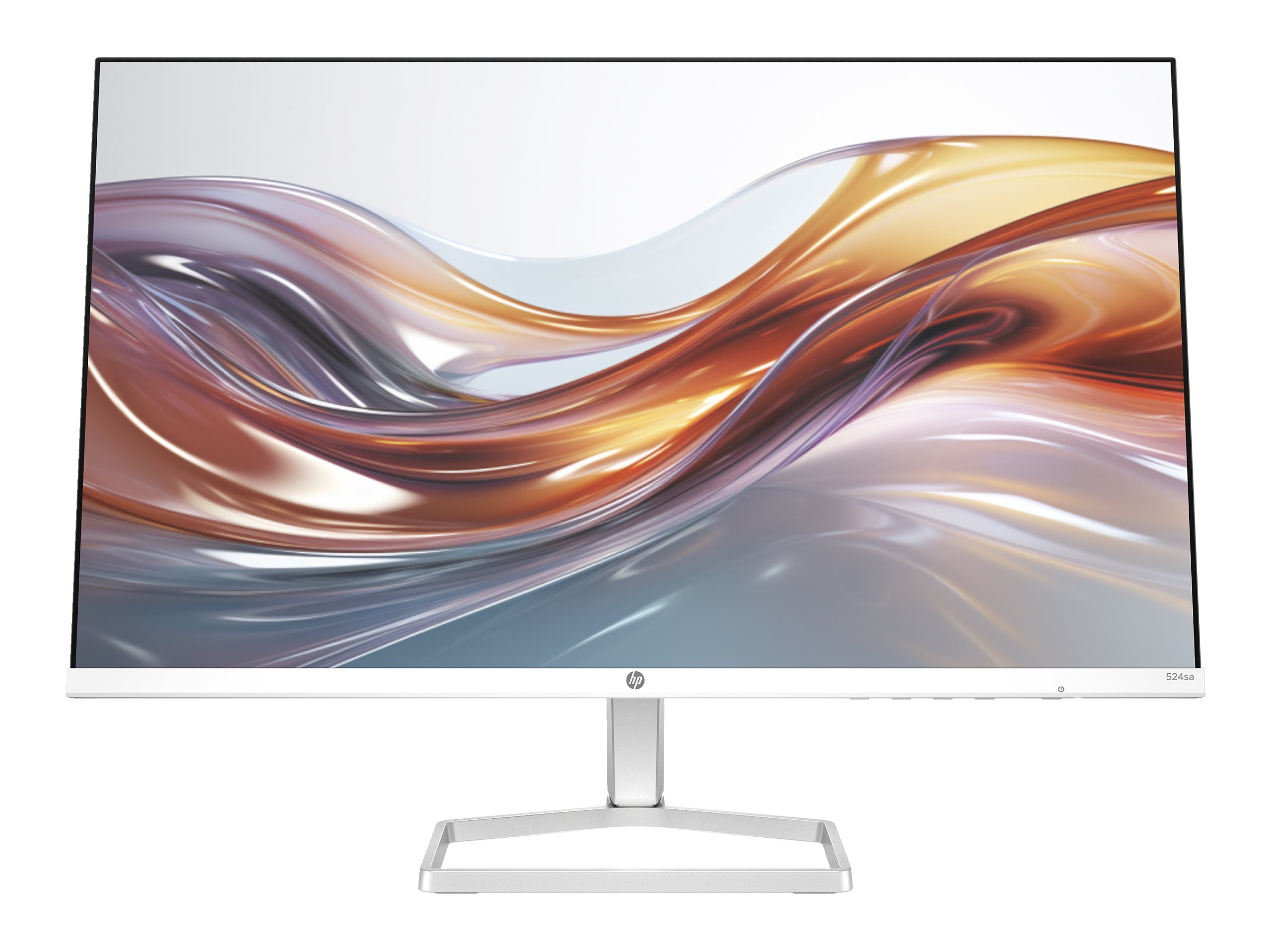 HP 524sa - 5 Series - écran LED - 24" (23.8" visualisable) - 1920 x 1080 Full HD (1080p) @ 100 Hz - IPS - 300 cd/m² - 1500:1 - 5 ms - HDMI, VGA - haut-parleurs - argent (support), blanc - 94C36AA#ABB - Écrans d'ordinateur