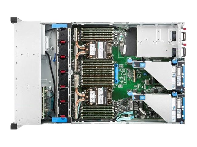 HPE ProLiant DL380 Gen10 Plus - Serveur - Montable sur rack 2U - 2 voies - 1 x Xeon Silver 4309Y / jusqu'à 3.6 GHz - RAM 64 Go - SATA/SAS - hot-swap 2.5" baie(s) - SSD 2 x 480 Go - Gigabit Ethernet - Aucun SE fourni - moniteur : aucun - Smart Choice - P77170-425 - Serveurs rack