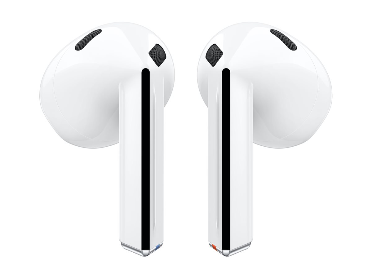 Samsung Galaxy Buds3 - Écouteurs sans fil avec micro - intra-auriculaire - Bluetooth - Suppresseur de bruit actif - blanc - SM-R530NZWAXEF - Écouteurs