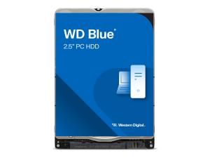 WD Blue WD20SPZX - Disque dur - 2 To - interne - 2.5" - SATA 6Gb/s - 5400 tours/min - mémoire tampon : 128 Mo - pour Intel Next Unit of Computing 13 - WD20SPZX - Disques durs internes