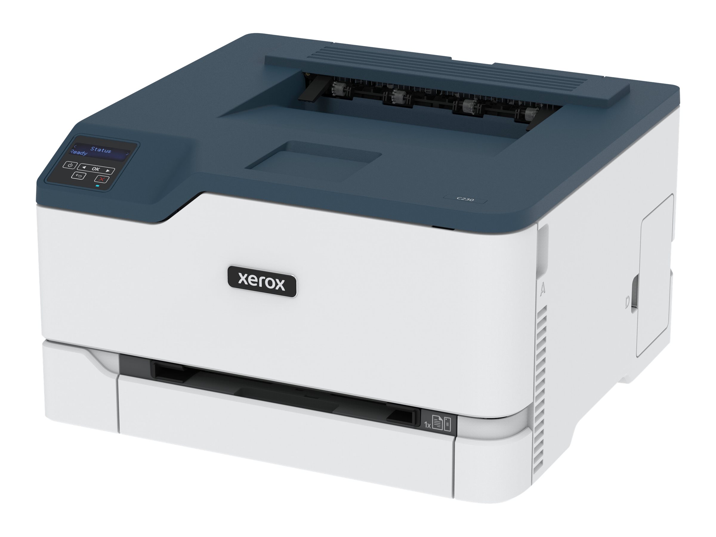 Xerox C230 - Imprimante - couleur - Recto-verso - laser - 216 x 340 mm - 600 x 600 ppp - jusqu'à 22 ppm (mono) / jusqu'à 22 ppm (couleur) - capacité : 250 feuilles - USB 2.0, LAN, Wi-Fi(n), hôte USB 2.0 - C230V_DNI - Imprimantes laser couleur